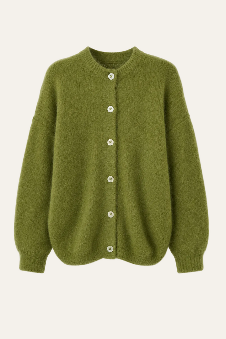 Strickjacke mit Rundhals "Stellyy"