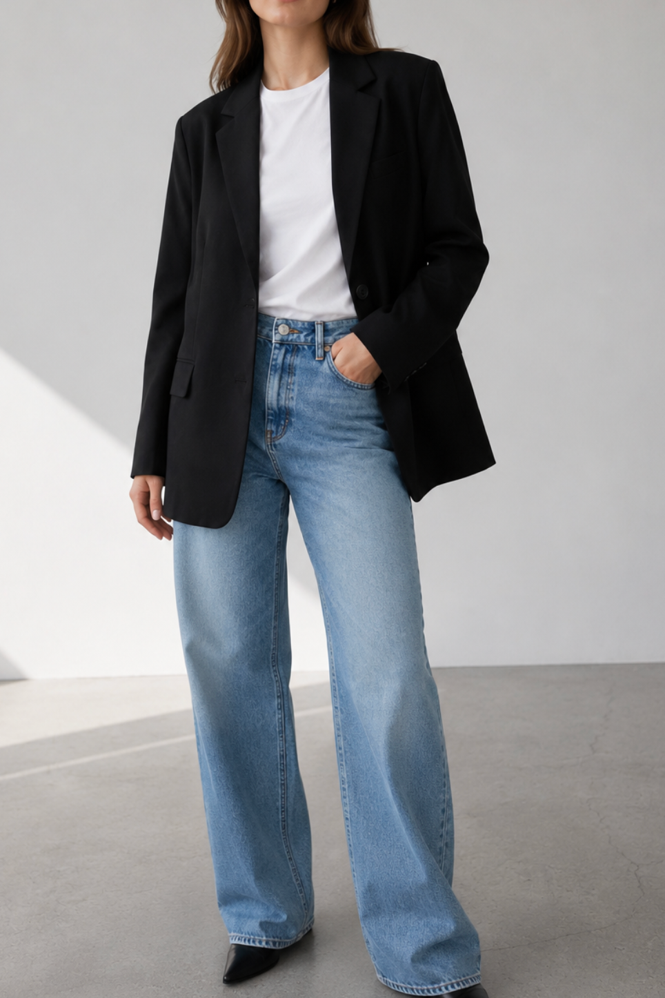 Blazer mit Asymmetrischen Rücken-Design "Balanyy"