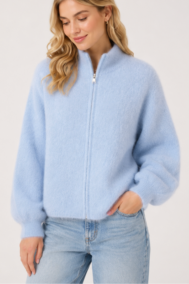 Strickjacke mit Reißverschluss "Starellyy"