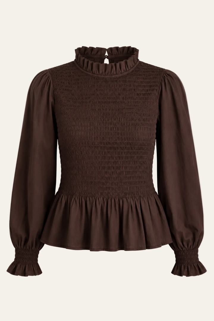 Gesmokte Bluse "Gerlindee"