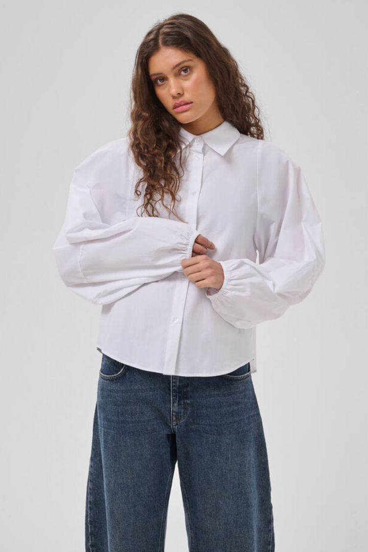 My Essential Wardrobe - Bluse "Sunna Balloon Sleeve"