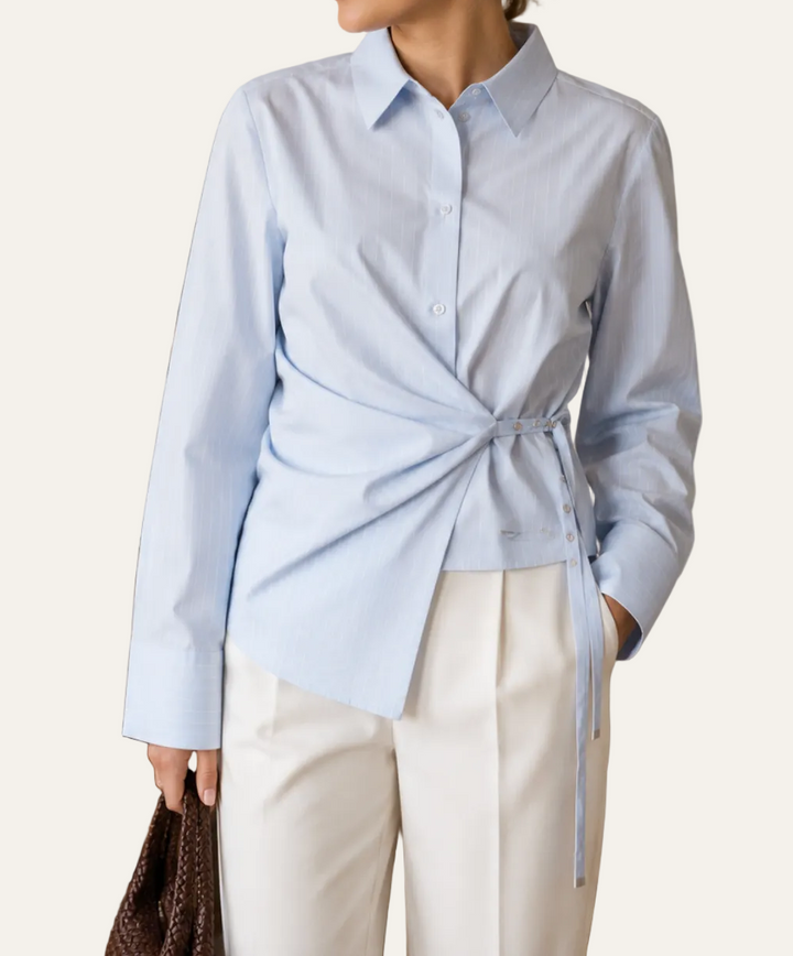 My Essential Wardrobe - Bluse "Bella Belt"