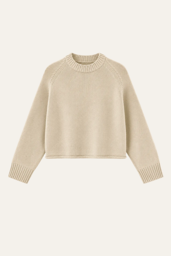 Verkürzter Strickpullover "Vadaraa"