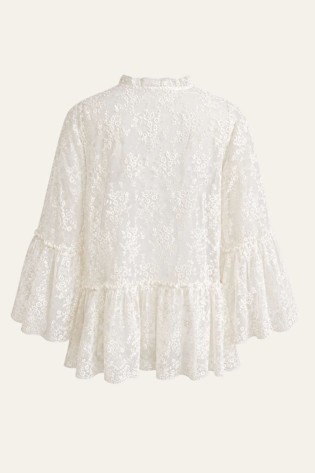 Milano Italy - Bluse "Ruffle on neck"