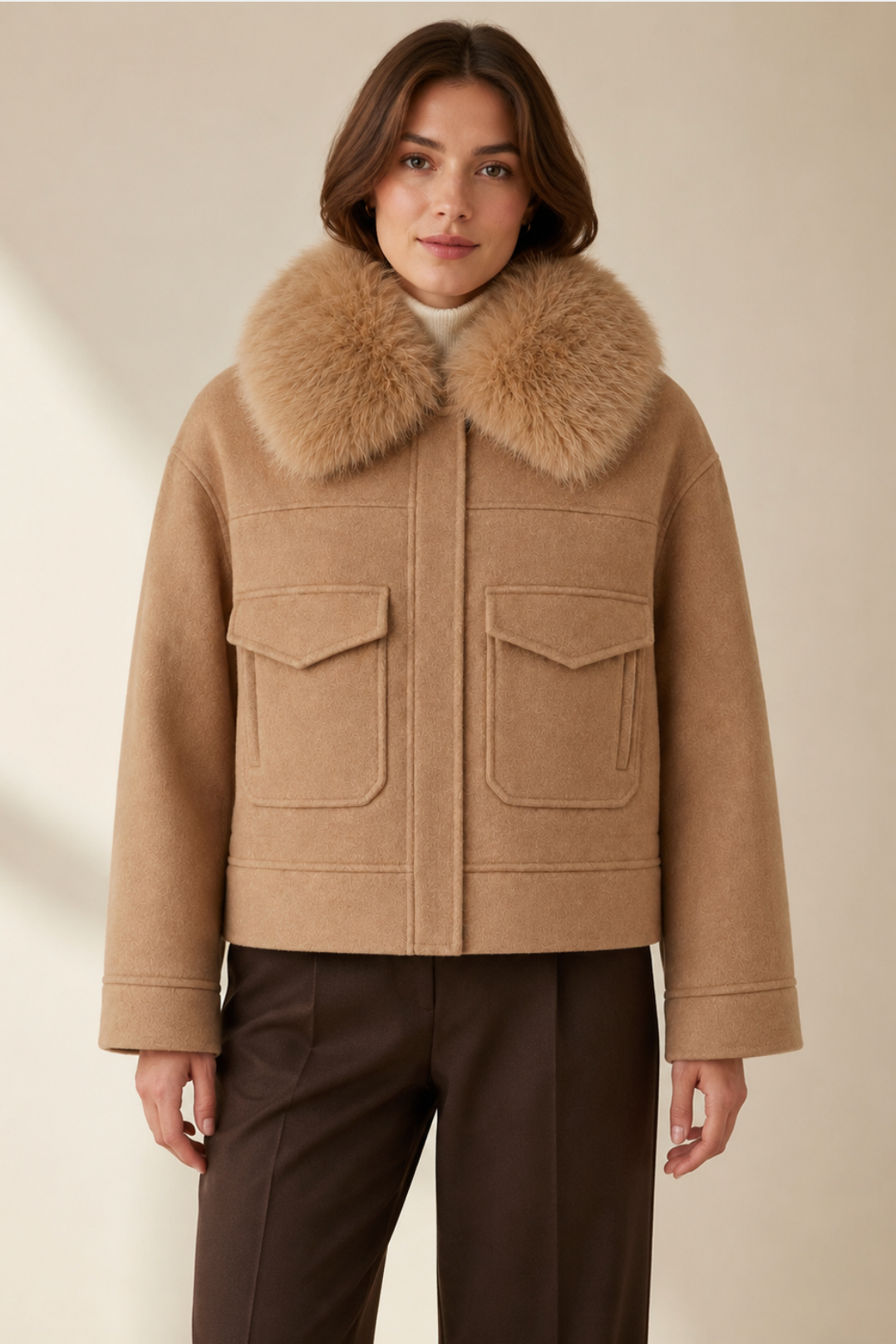 Pride to Be - Wool Blend Jacke "Foxy"