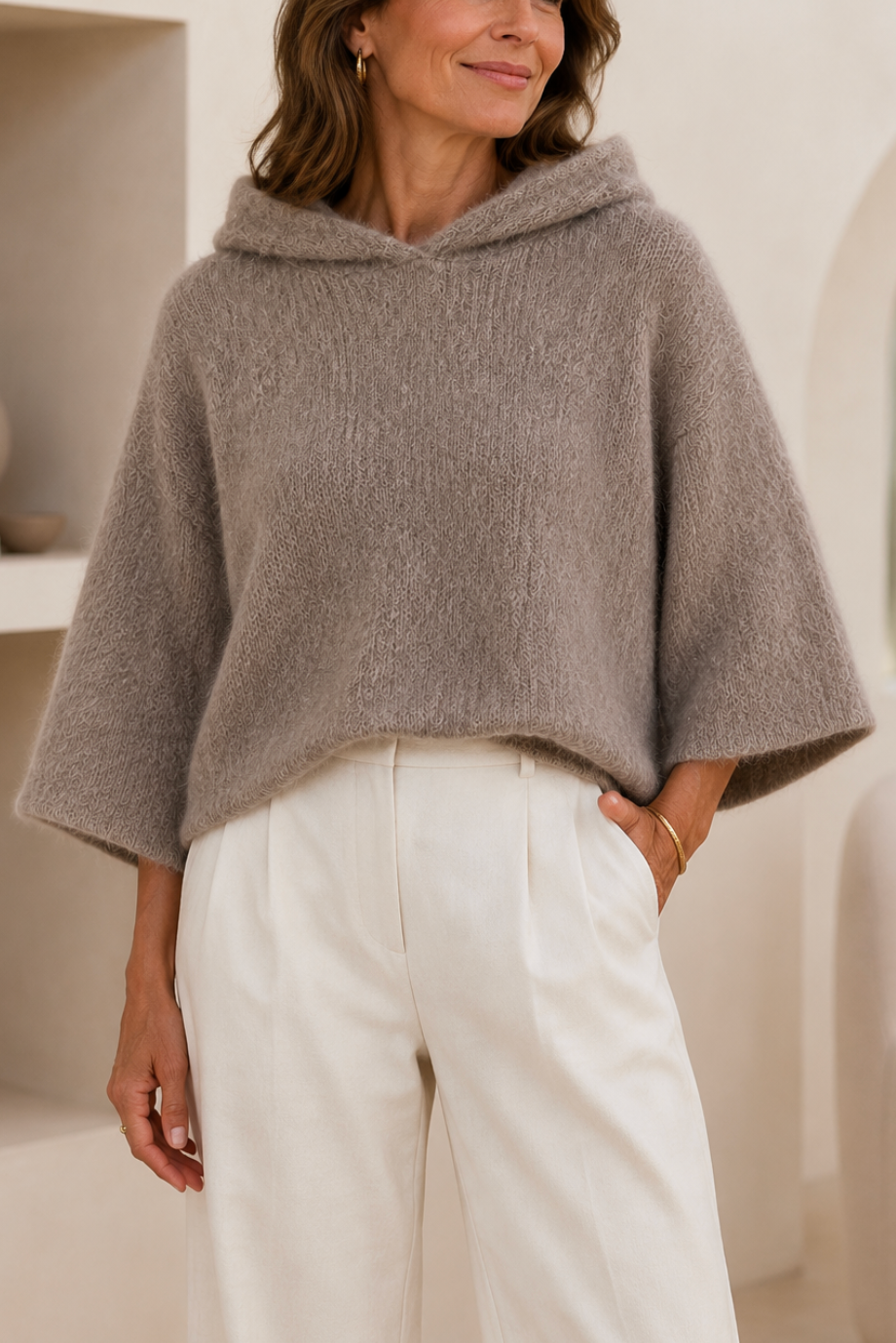 Kapuzen-Strickpullover "Kimberleyy"