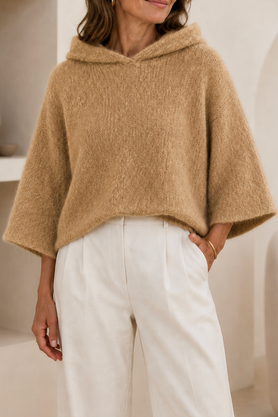 Kapuzen-Strickpullover "Kimberleyy"