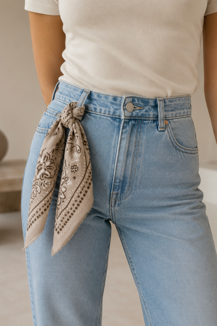 Quardratisches Paisley-Tuch "Paisyy"
