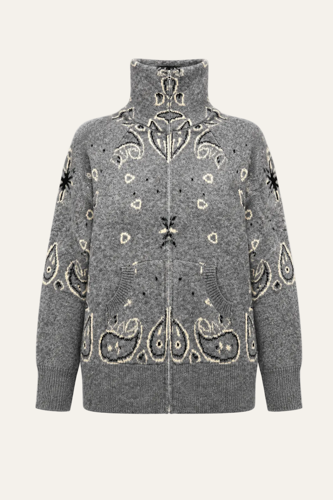 Paisley Strickjacke "Pellyy"