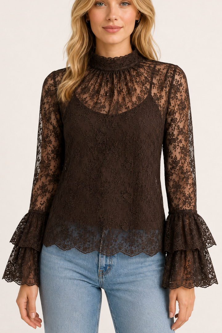 Milano Italy - Bluse "Ragler Sleeve"
