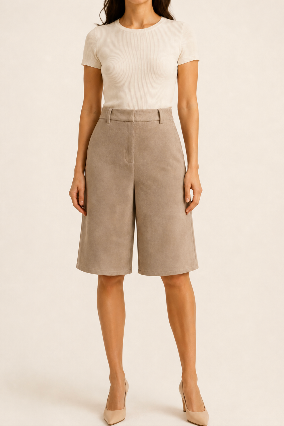 Wildleder Bermuda "Wermudyy"