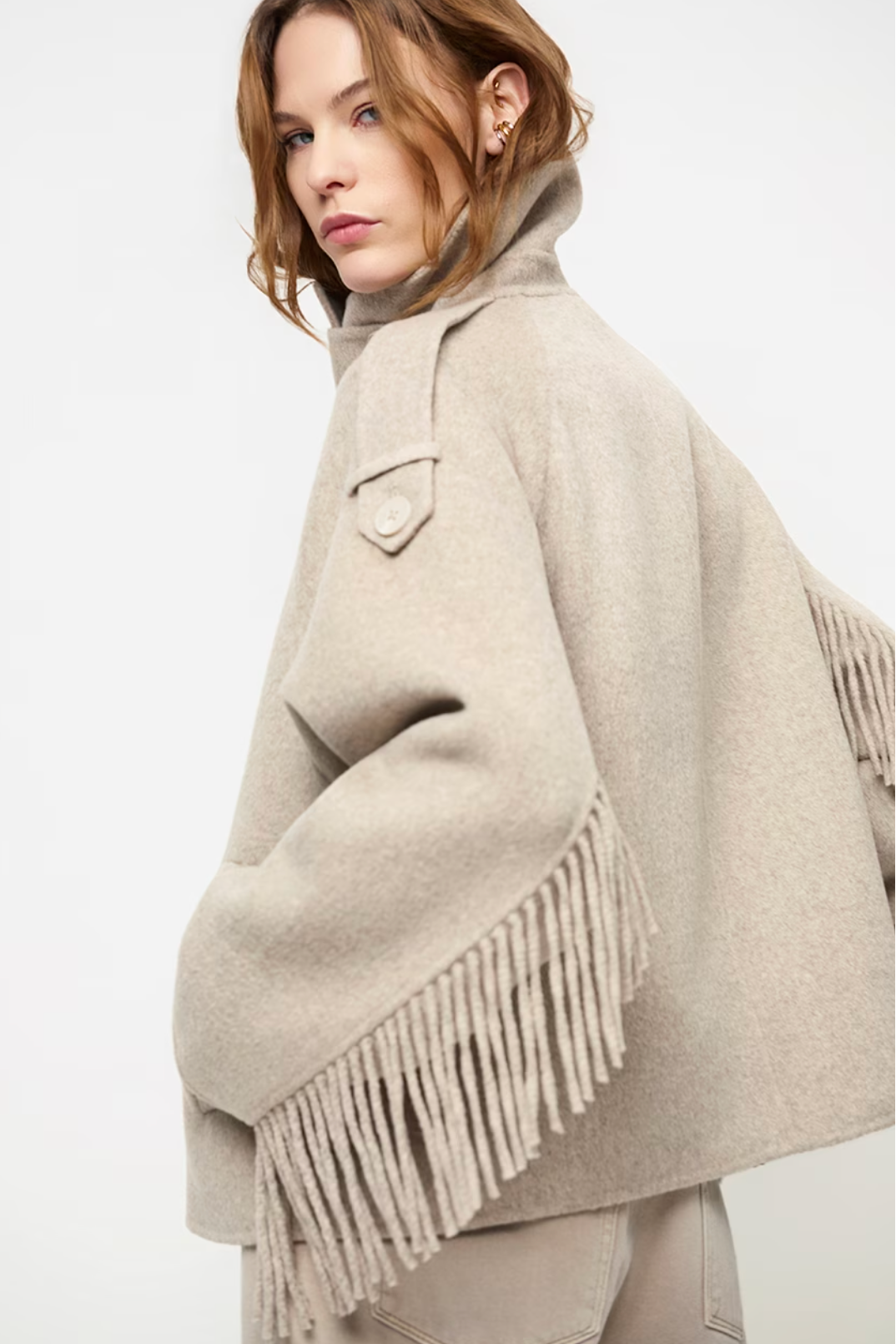 DANTE 6 - Jacke "Haven fringe coat"