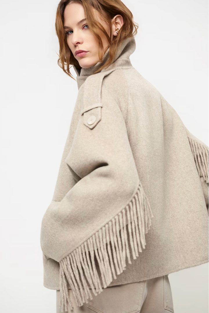 DANTE 6 - Jacke "Haven fringe coat"