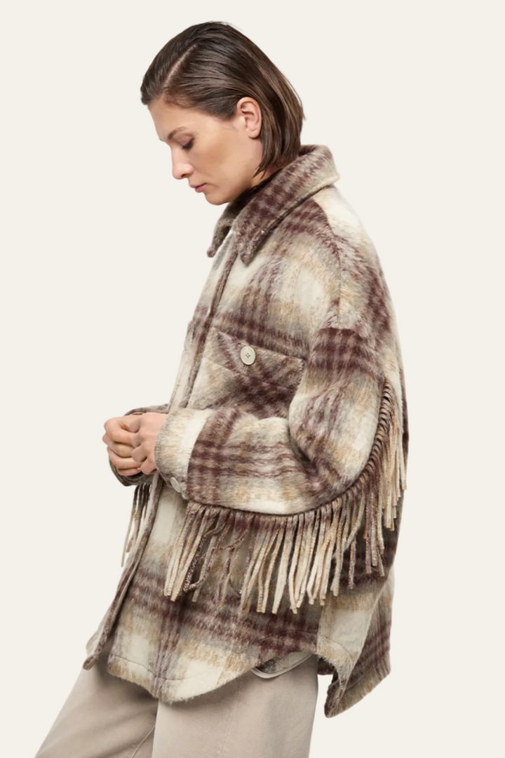 DANTE 6 -  Kariertes Shacket