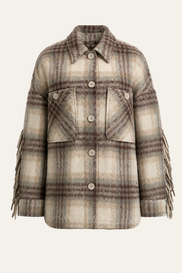 DANTE 6 -  Kariertes Shacket