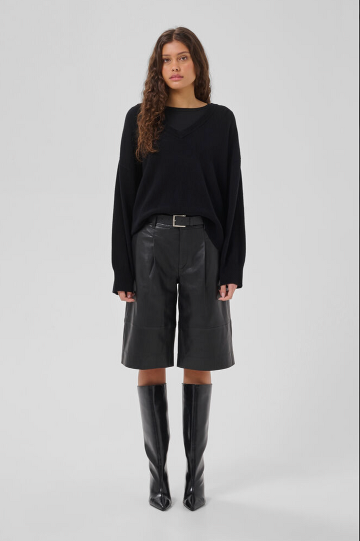 My Essential Wardrobe - Strickpullover V-Ausschnitt "Jola"