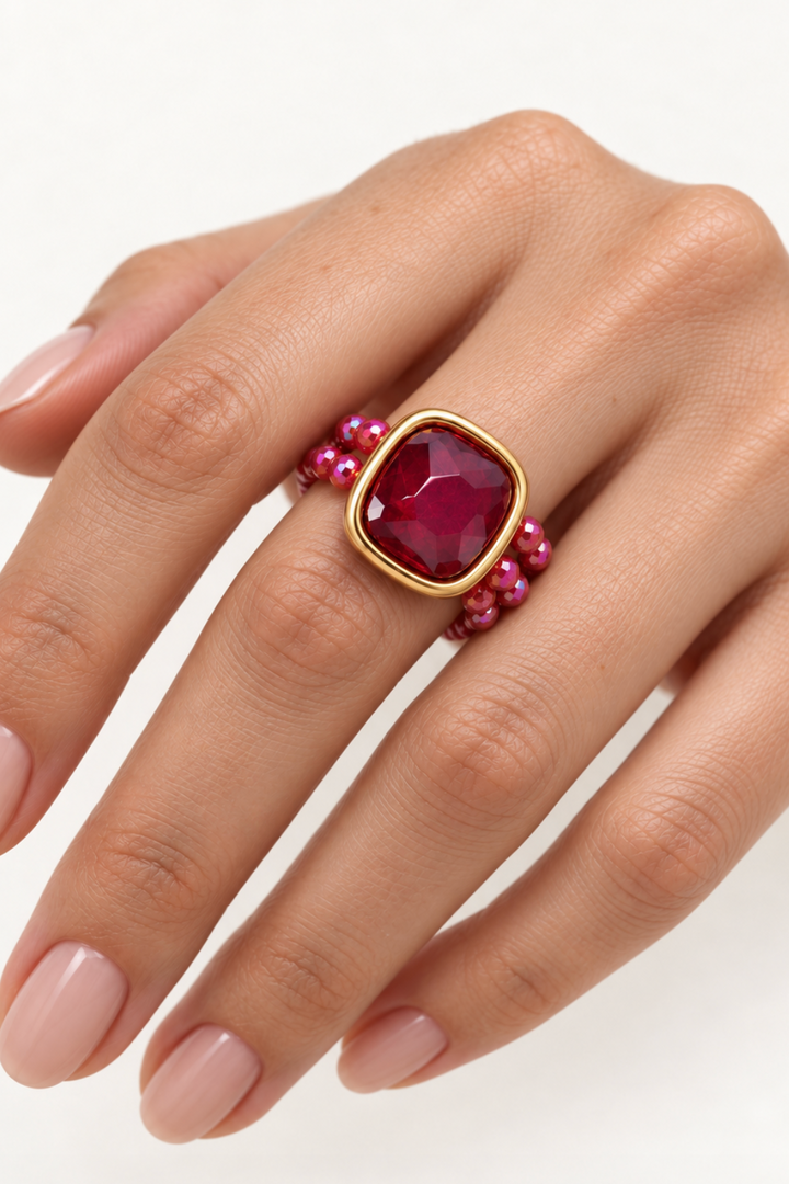 Bunter Statement-Ring "Stebbyy"