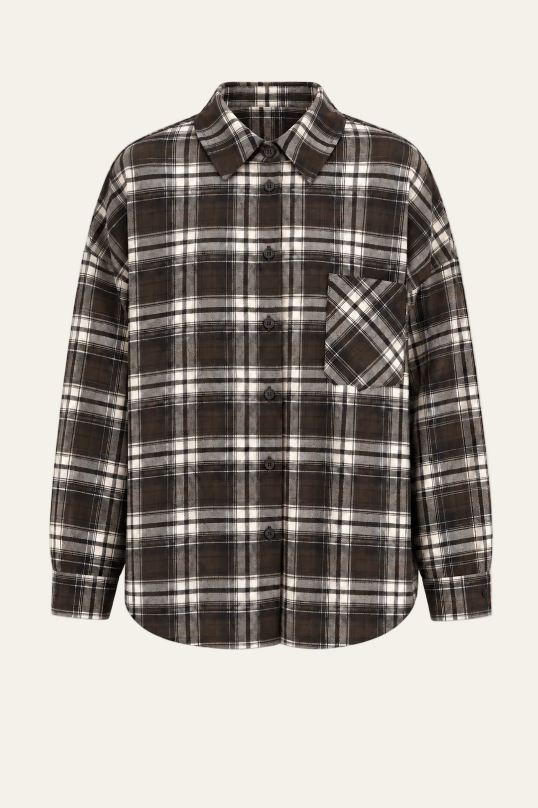 Karo-Oversized Hemd "Karolinee"
