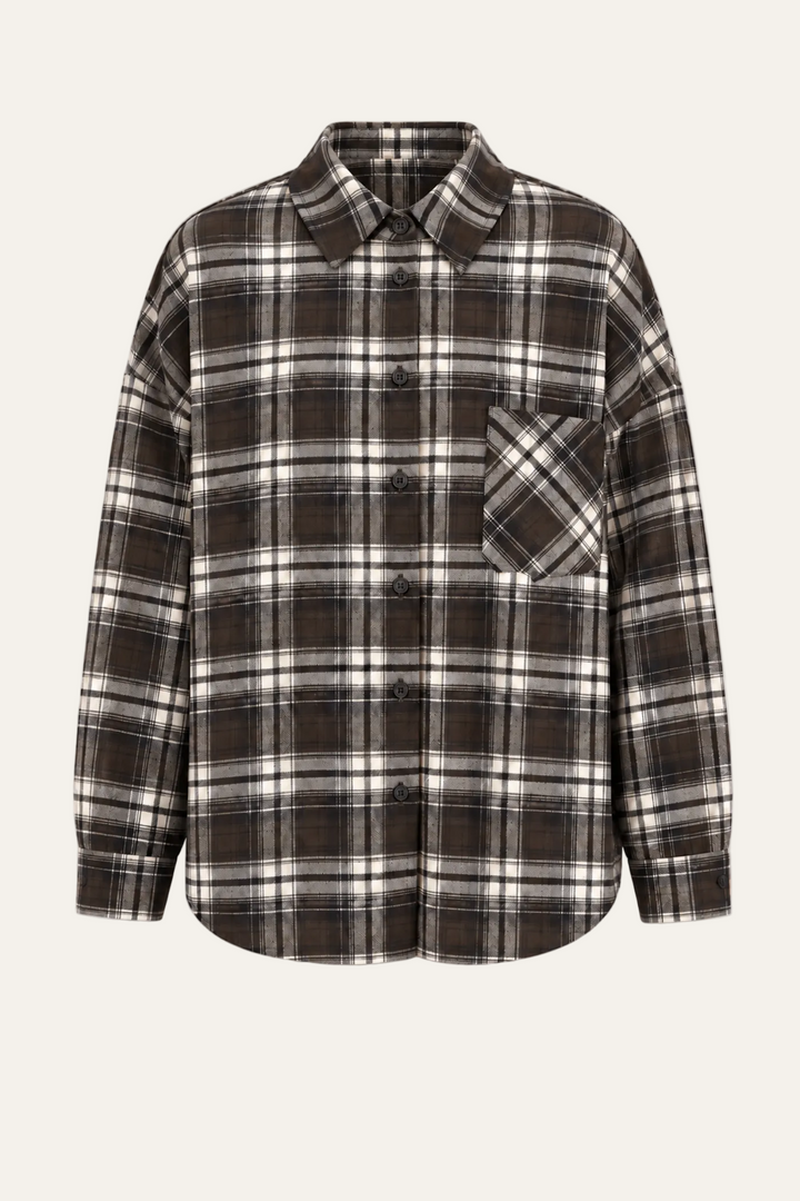 Karo-Oversized Hemd "Karolinee"