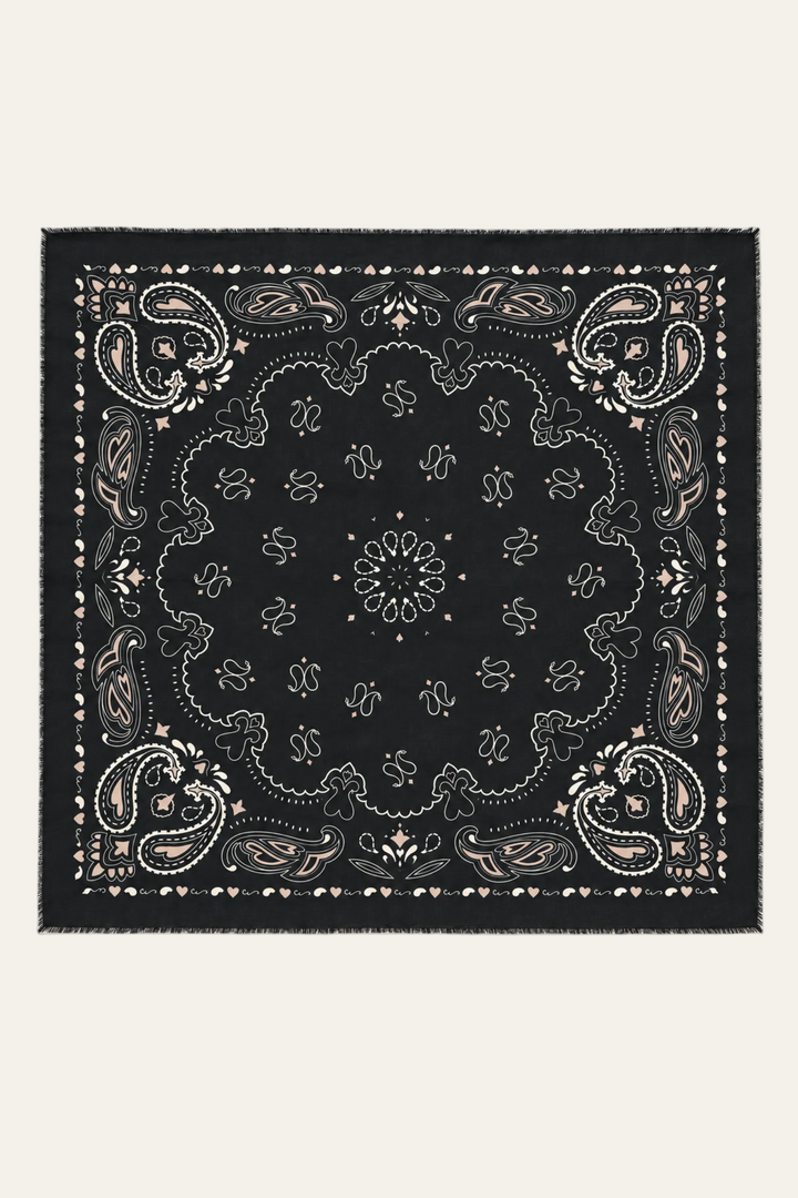 Großes Tuch mit Paisleymuster "Grunaldyy"