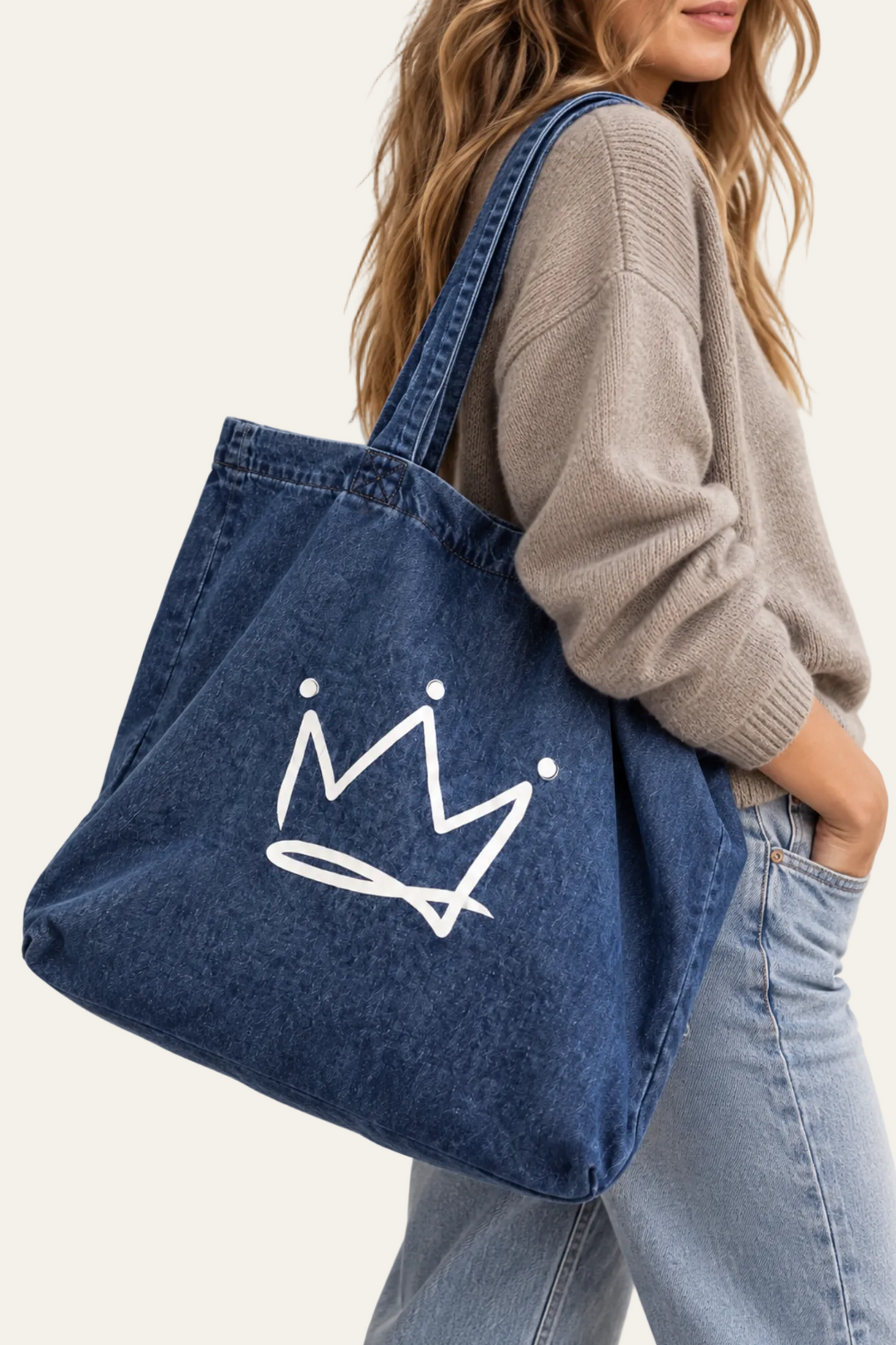 Rostfleckhaus Denim Shopper
