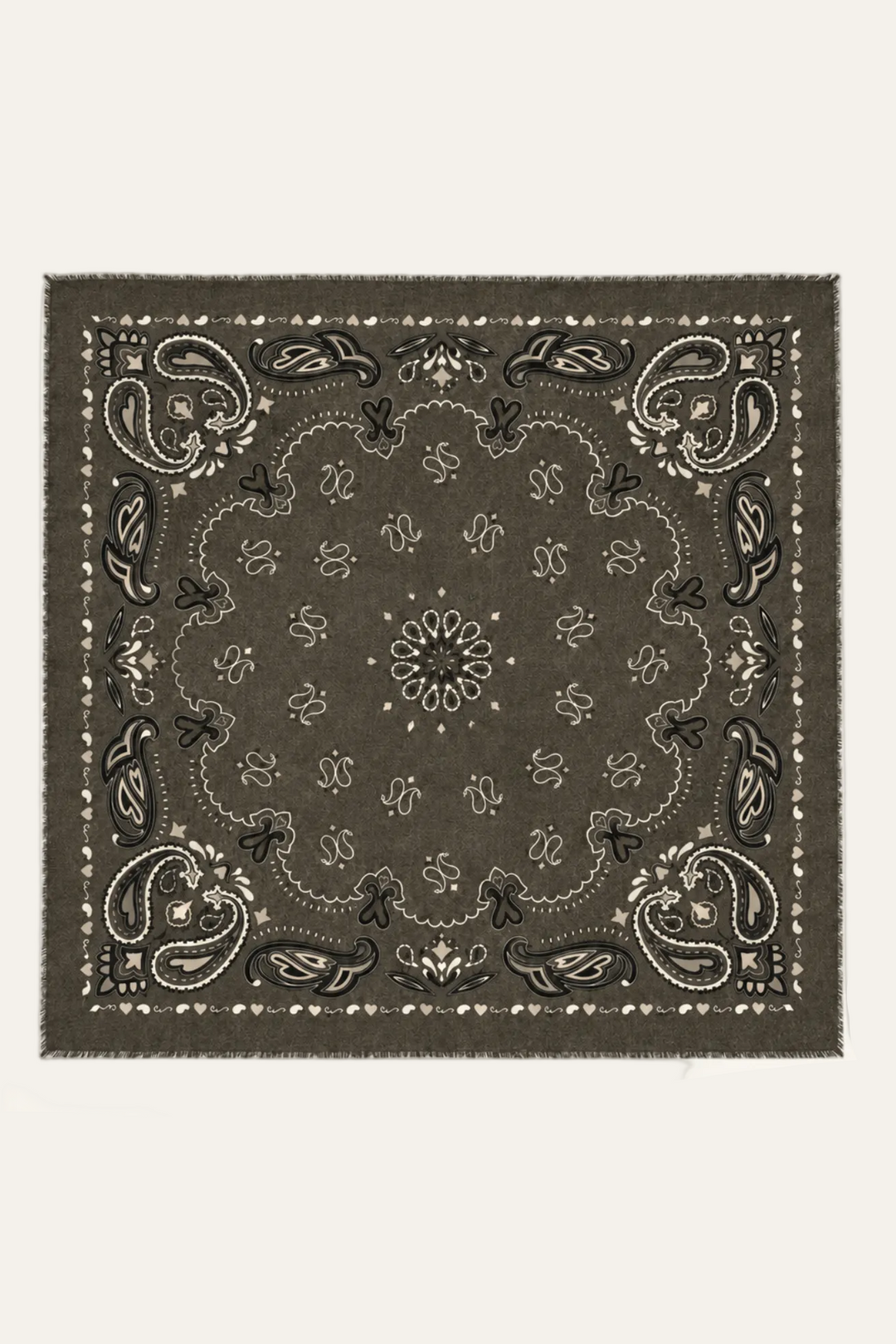 Großes Tuch mit Paisleymuster "Grunaldyy"