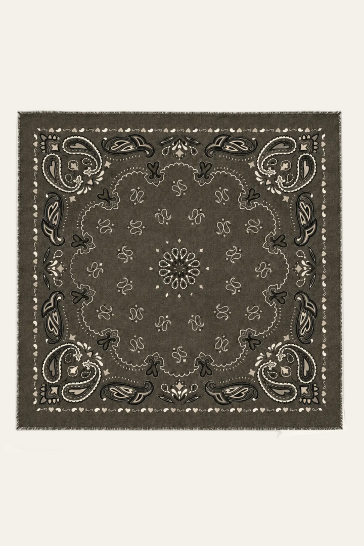 Großes Tuch mit Paisleymuster "Grunaldyy"