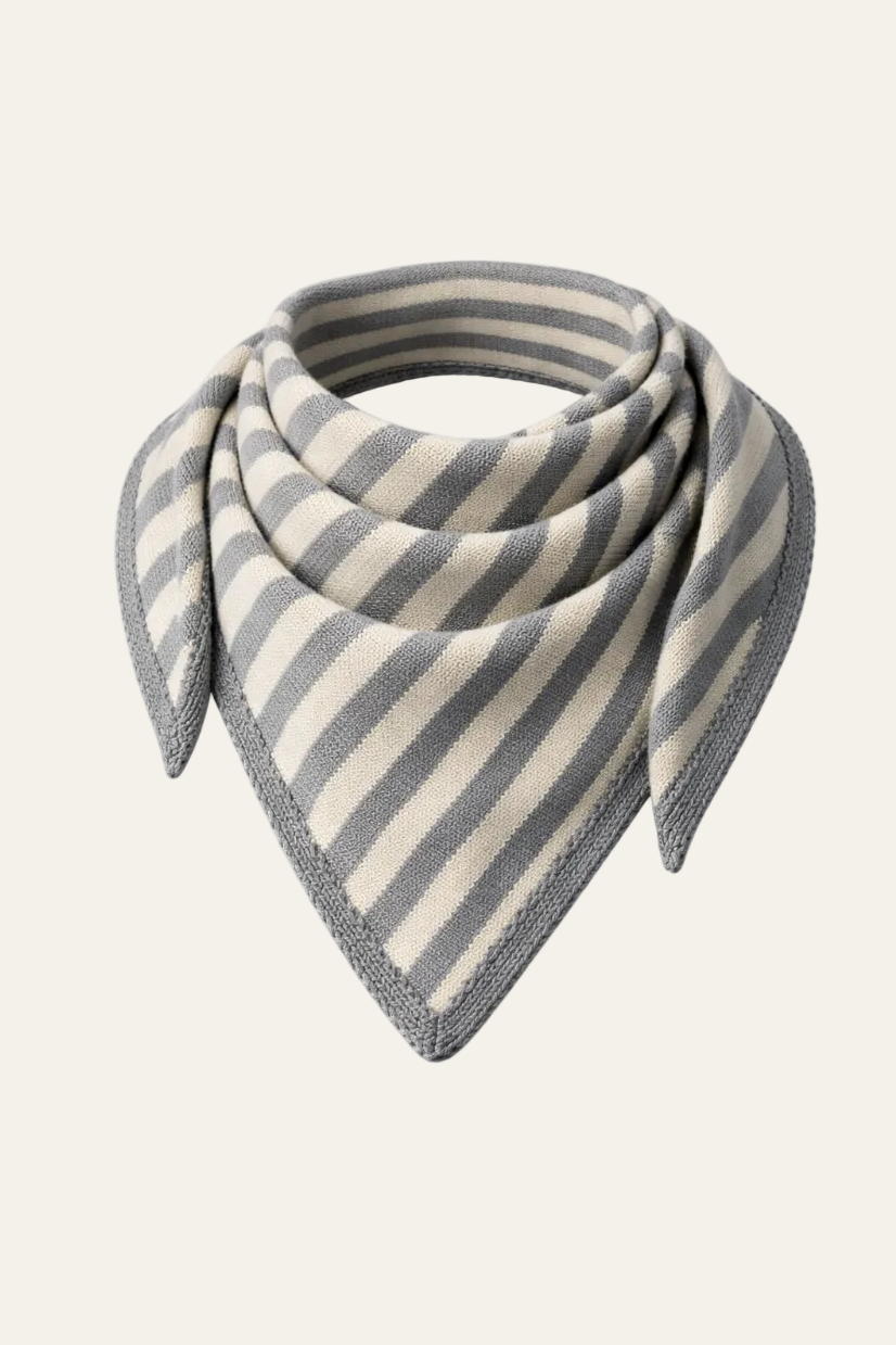 Gestreiftes Dreieckstuch "Damaraa"