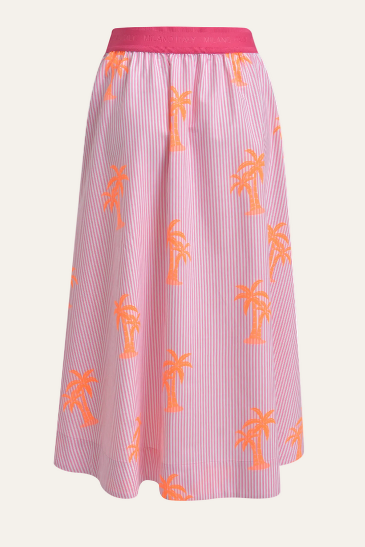Milano Italy - Rock "Midi skirt with elastic"
