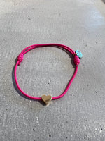 Lua - Mini heart -  Gold
