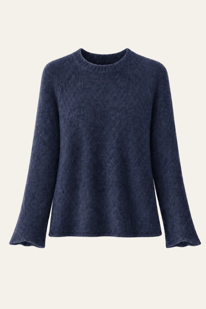 Strickpullover mit Rundhals "Stellaa"