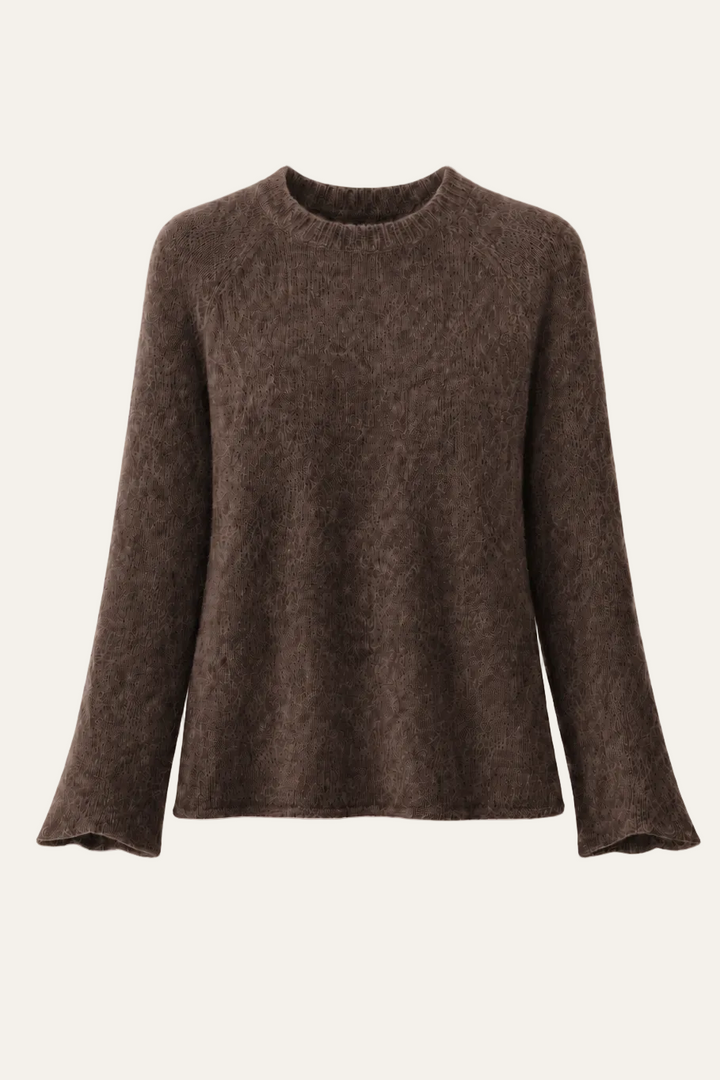 Strickpullover mit Rundhals "Stellaa"