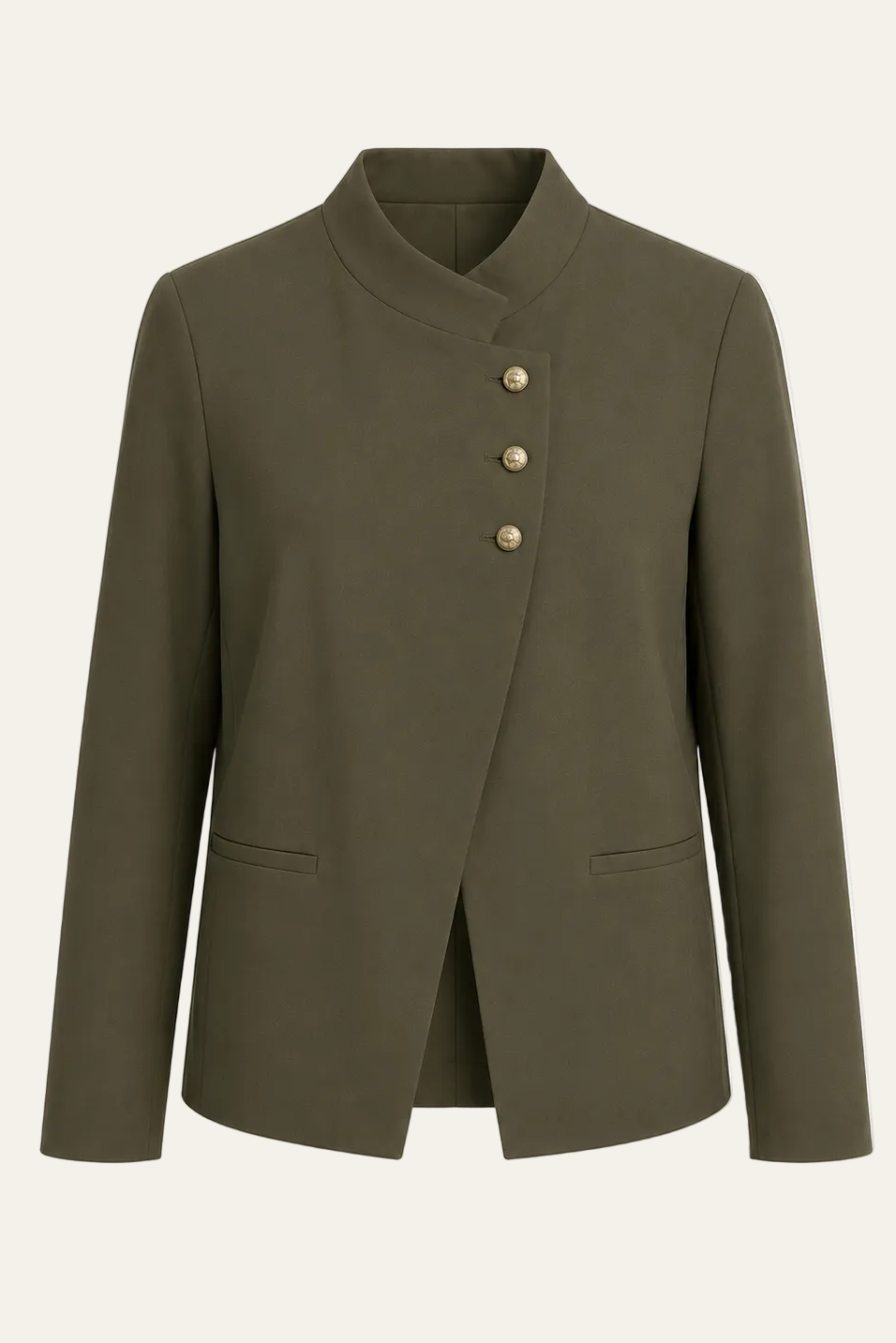 Blazer mit Goldknöpfen