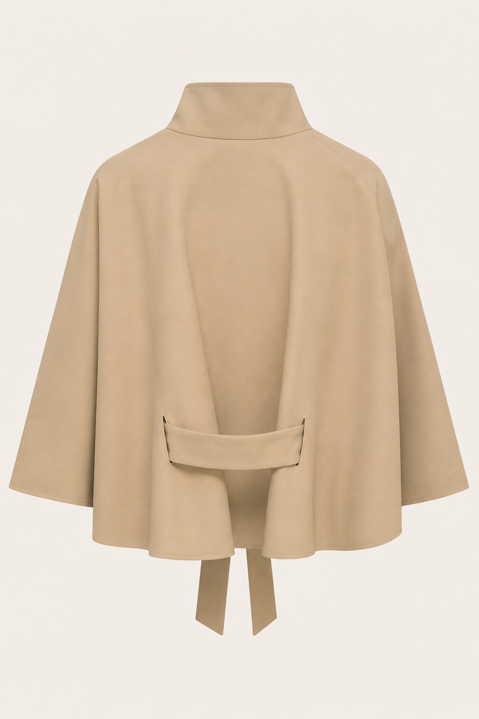 Cape mit Bindegürtel "Cubeyy"