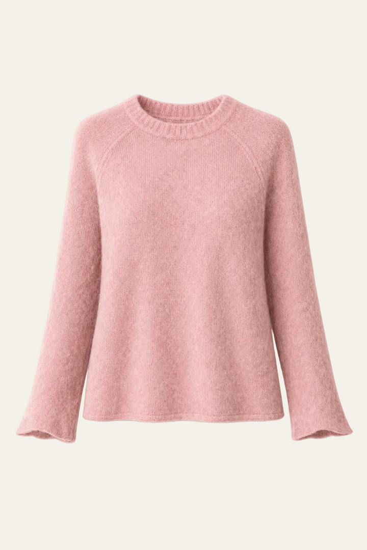 Strickpullover mit Rundhals "Stellaa"