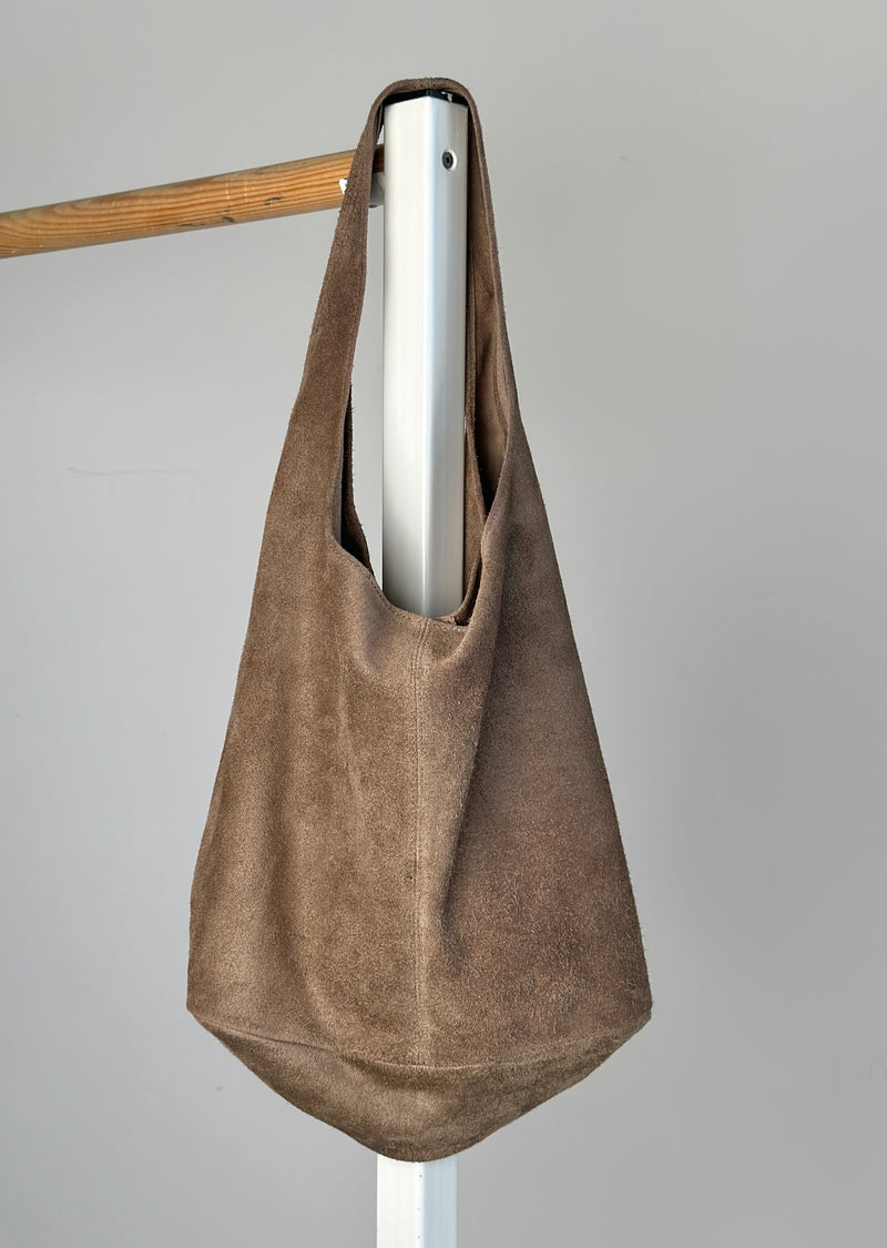 One-Shoulder Shopper "Tuva" - Coffee