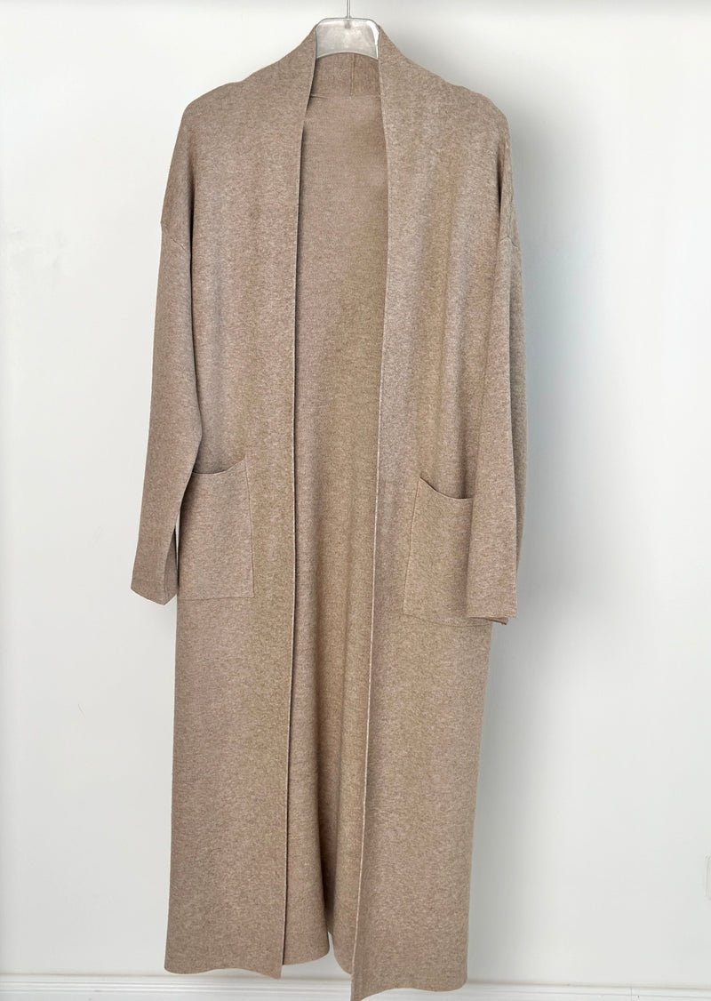 Strickcardigan - Sakari - Taupe