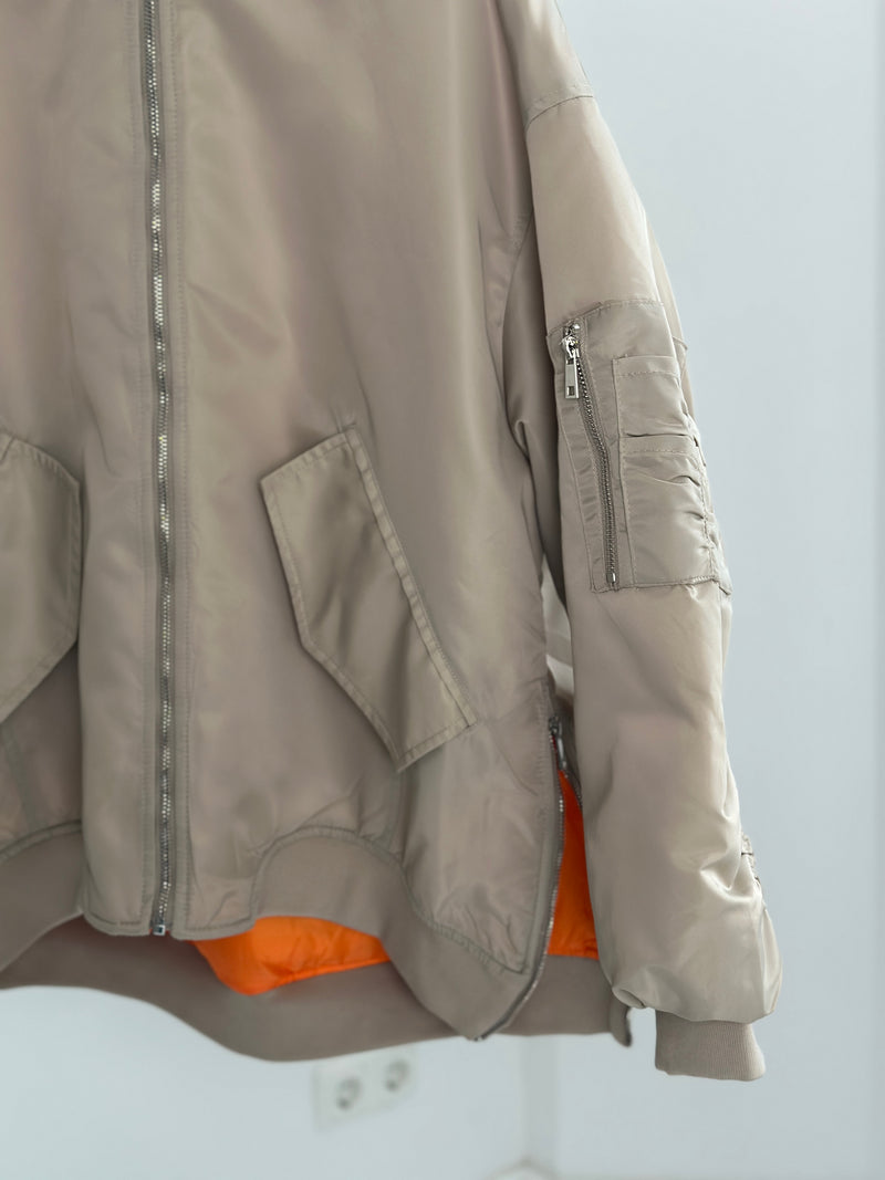 Bomberjacket - Anea - Sand