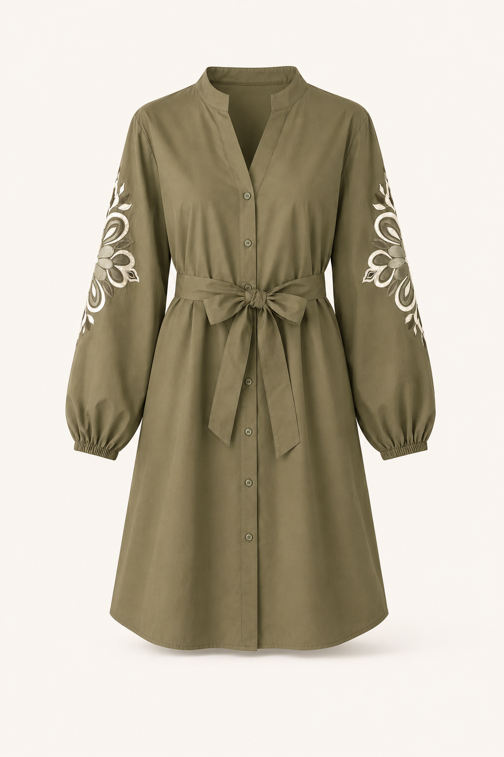 Kleid mit Stickerei "Teckyy"