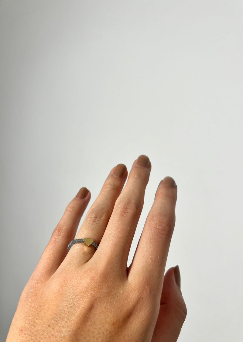 Lua - Ring Mini Heart - Gold
