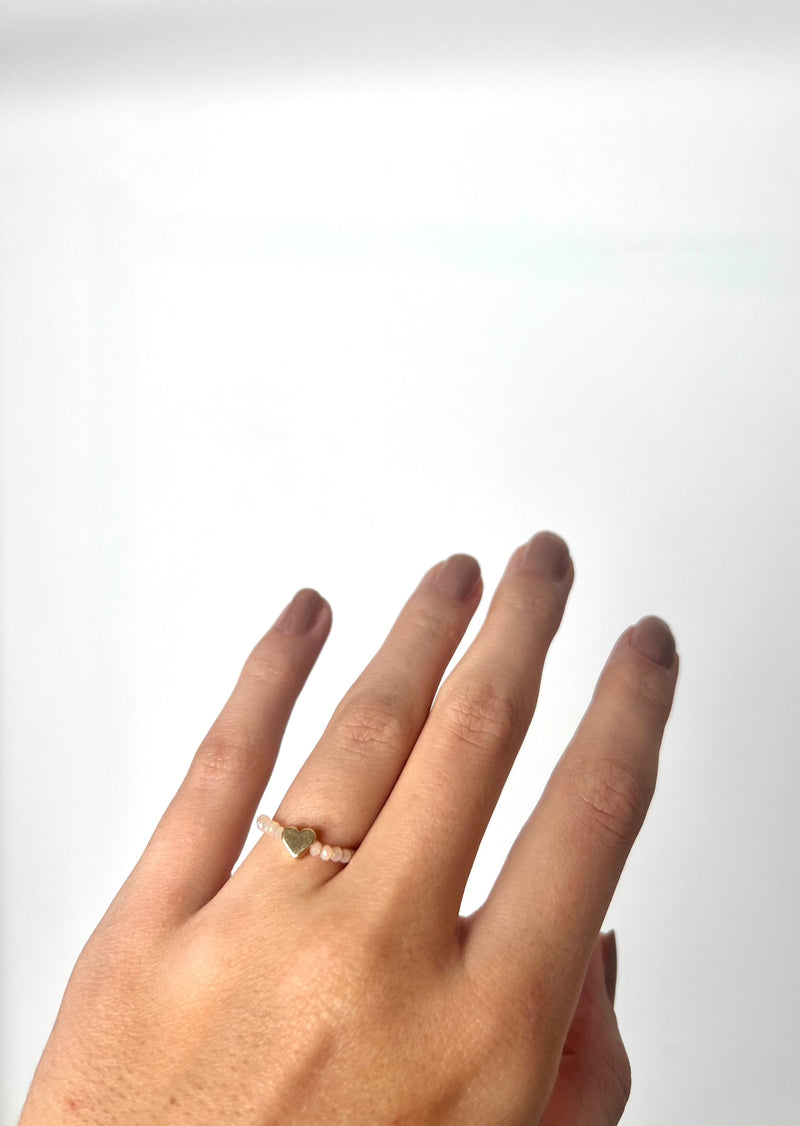 Lua - Ring Mini Heart - Gold