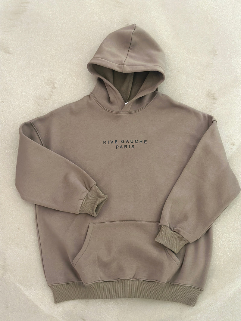 Hoodie "Paris" - Khaki