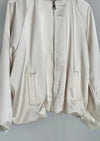 Satin- Bomber "Anek" - Creme