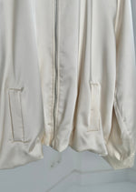 Satin- Bomber "Anek" - Creme