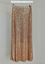 Paillettenrock "Pekka" - Roségold