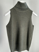 Strick-Top "Fria" - Khaki