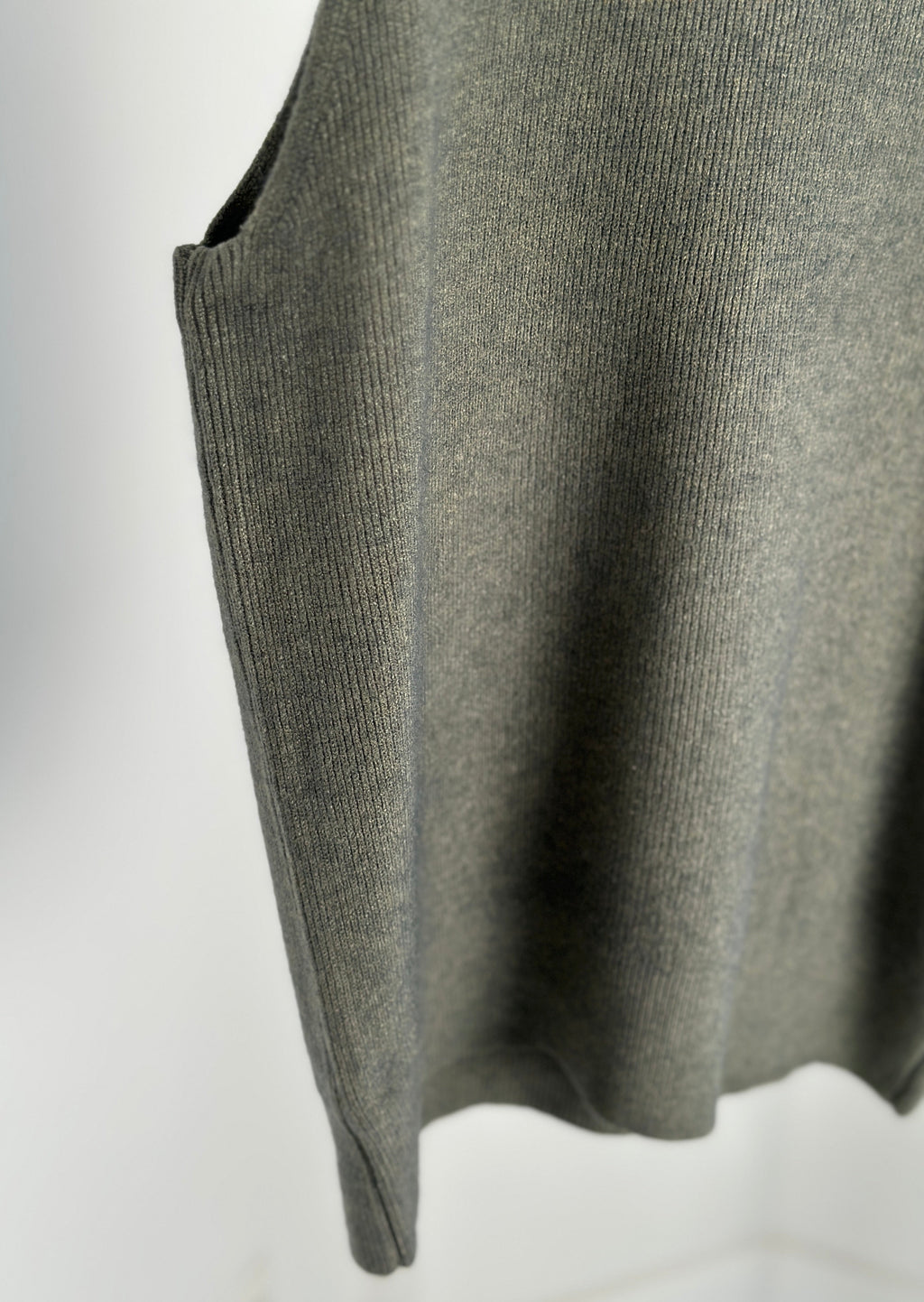 Strick-Top "Fria" - Khaki