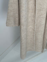 Strickjacke "Onina" long - Beige