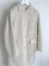 Pride To Be - Mantel - Elfi Mink - Offwhite