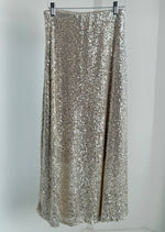 Paillettenrock "Pekka" - Whitegold